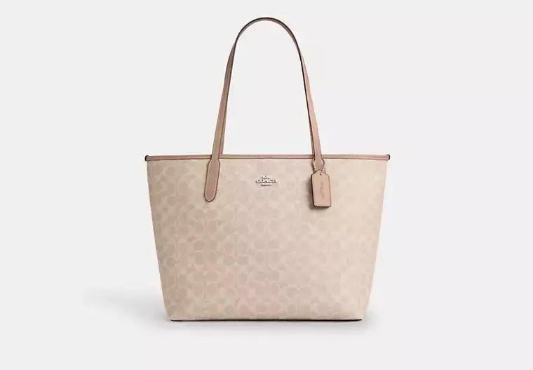 Coach City Tote Bag In Signature Canvas - Bags | Shop From The Mirage