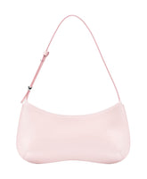Pink Shoulder Bag with Top Zip