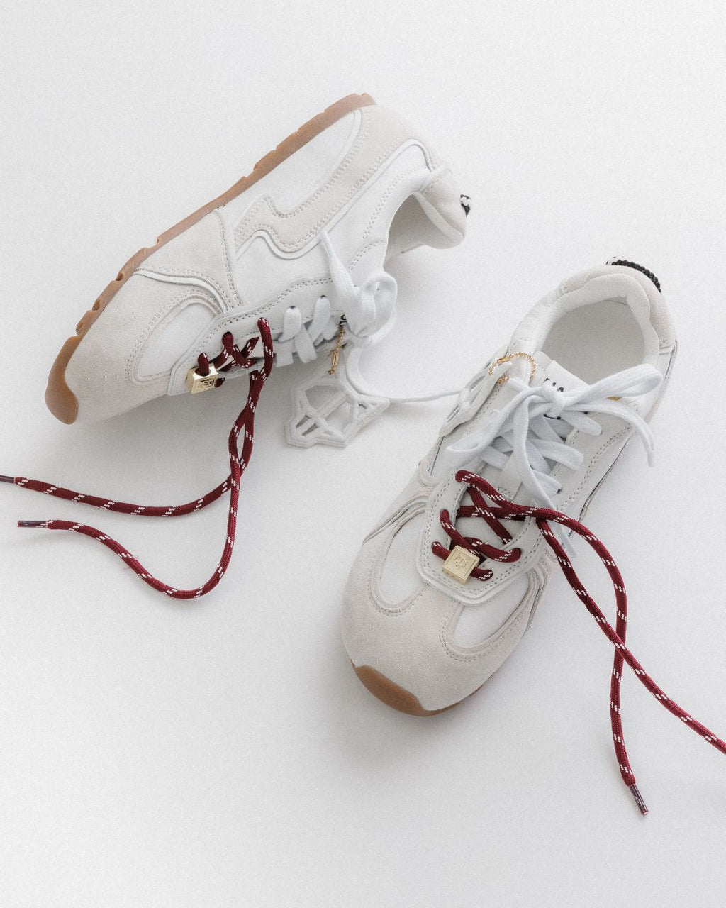 Adored White Suede/Leather