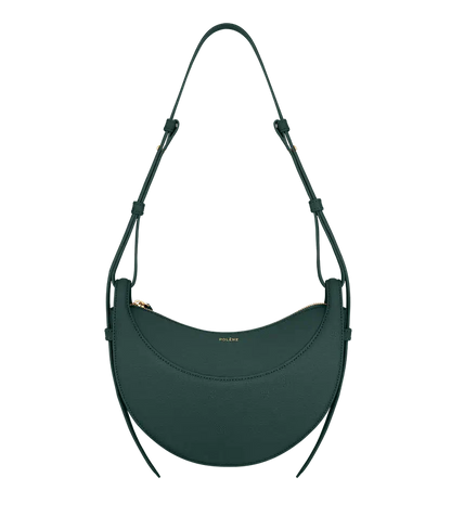 Polene Numéro Dix Edition Textured Green - Size: One Size Bags | Shop From The Mirage