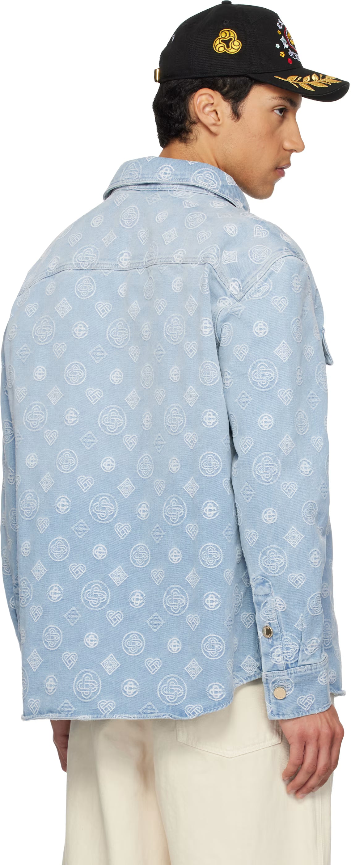 Blue Monogram Denim Shirt