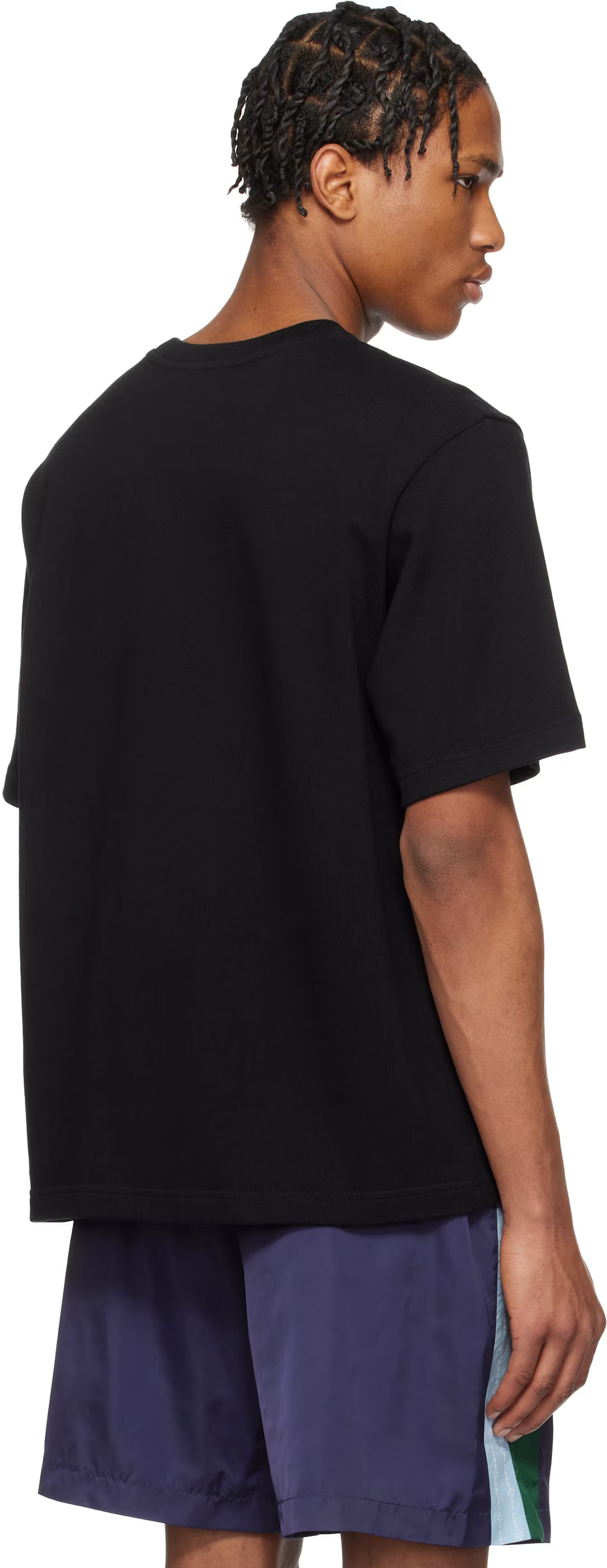 Black 'Casa' Beach Wave T-Shirt