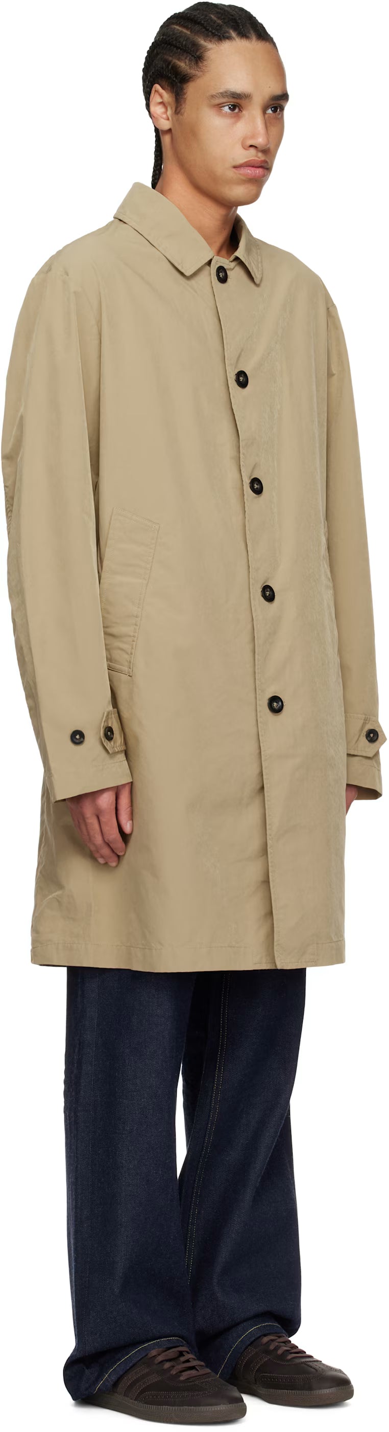 Polo Ralph Lauren Beige 'The Pearson Twill' Car Coa