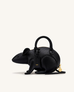 Mia Mouse Top Handle Bag - Blue Denim