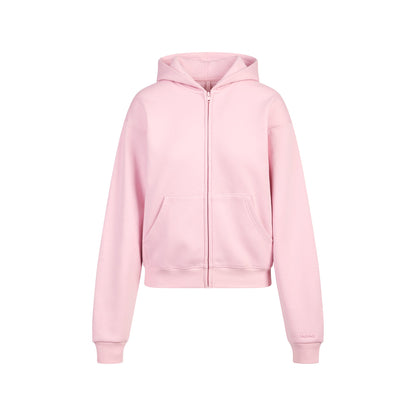 Cotton Fleece Classic Zip Up Hoodie