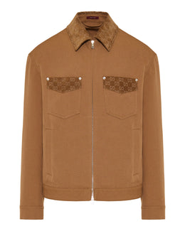 GUCCI  Long-sleeved zip-up jacket