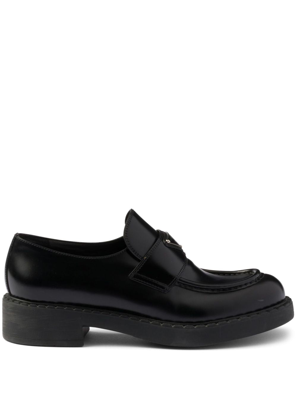Prada 50mm Chocolate loafers