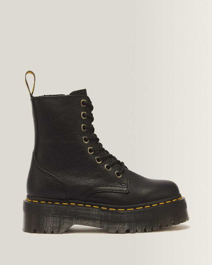 Jadon III Boot Pisa Leather Platforms — Black