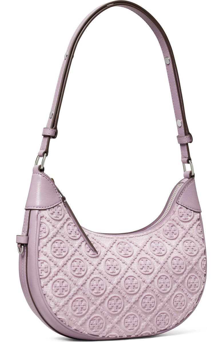 T Monogram Fil Coupé Crescent Shoulder Bag