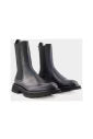 Alexander McQueen Classic Chelsea Boots in Smooth Calfskin
