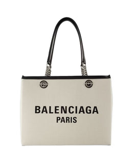 Beige Cotton Tote Bag - Duty Free