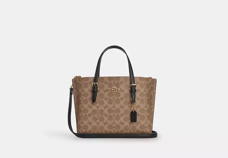 Coach Mollie Tote Bag 25 In Signature Canvas - Bags | Shop From The Mirage