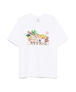 Casablanca Classic White T-Shirt for Men