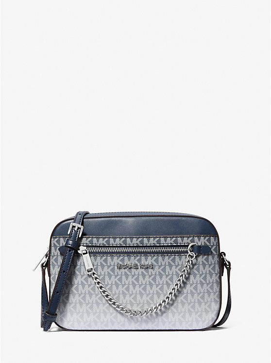 Jet Set Large Ombré Signature Logo Crossbody Body