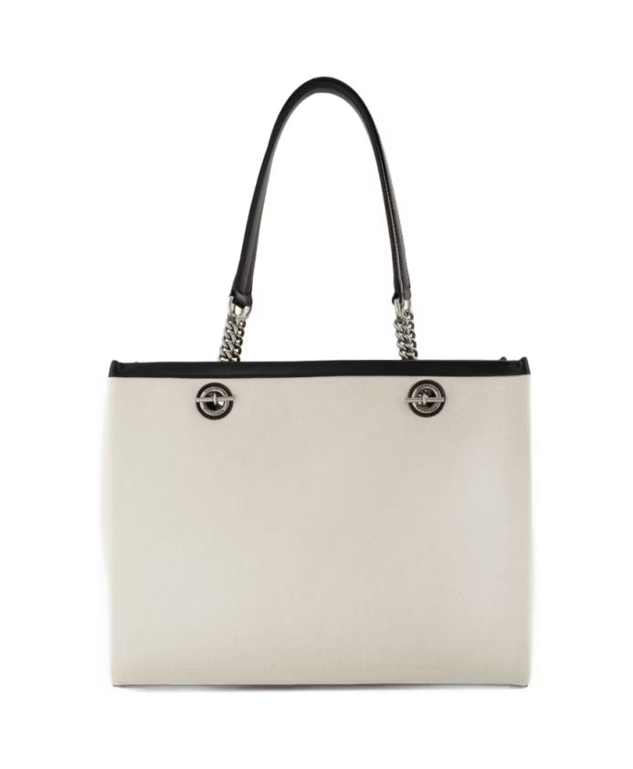 Beige Cotton Tote Bag - Duty Free