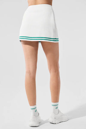 Tennis Club Sweater Knit Skirt