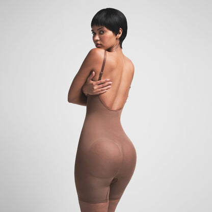 Seamless Sculpt Low Back Mid Thigh Bodysuit