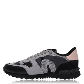 Rockstud Mesh Camo Trainers