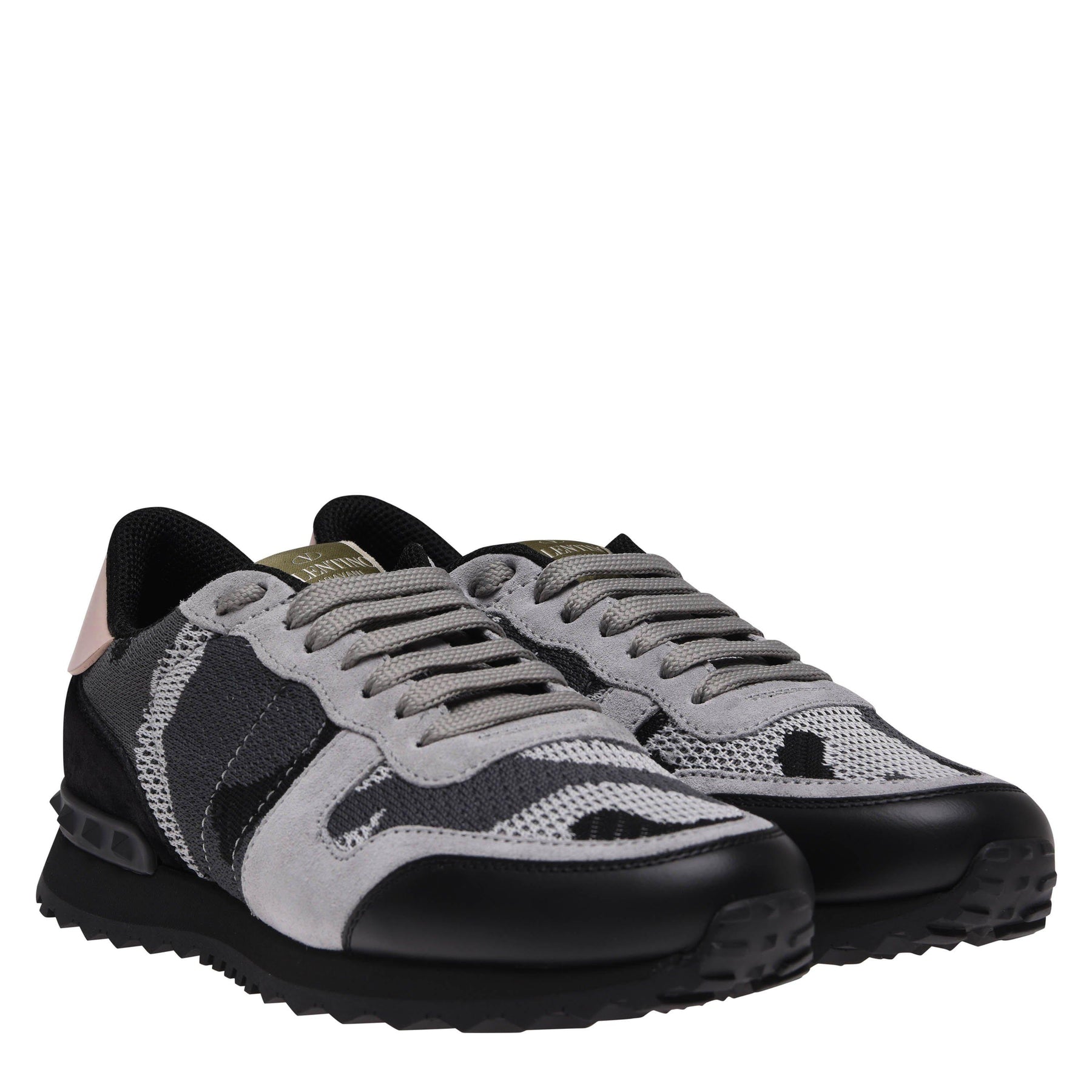 Rockstud Mesh Camo Trainers