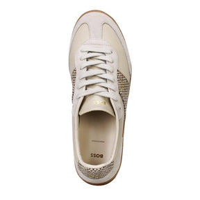 Women's Brenta Court Suede and Leather Trainers