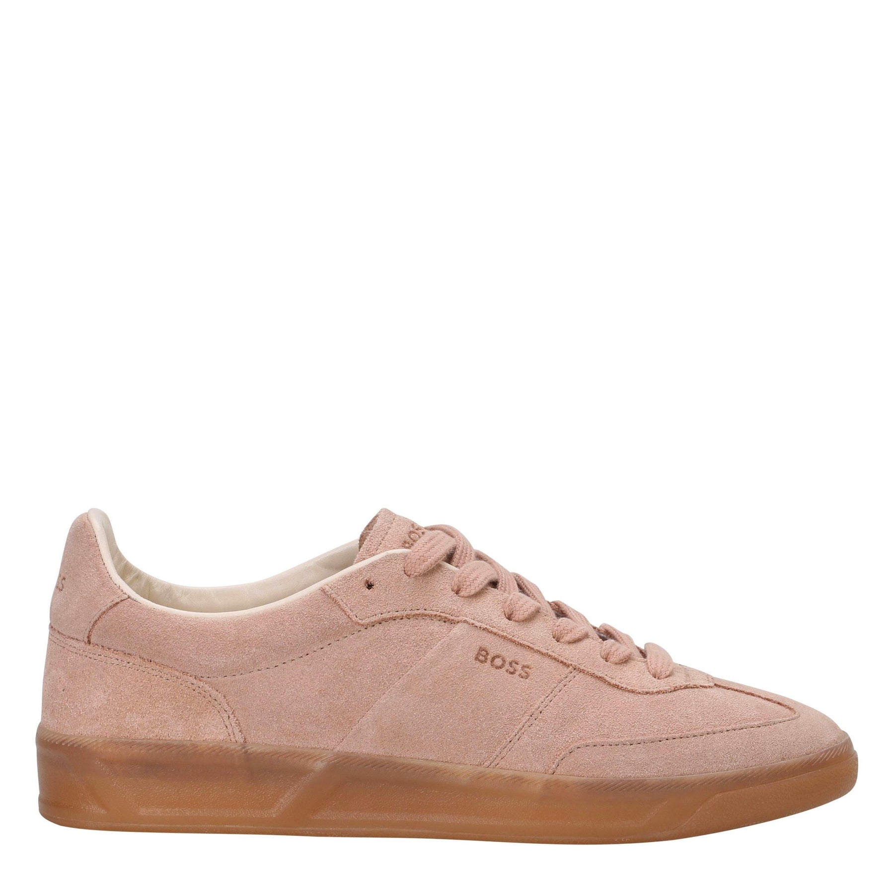 Women's Brenta Court Suede and Leather Trainers