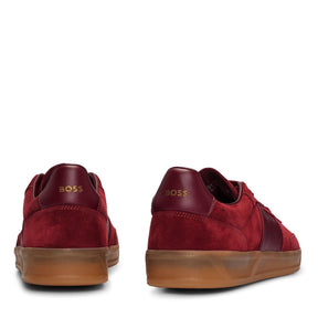 Women's Brenta Court Suede and Leather Trainers