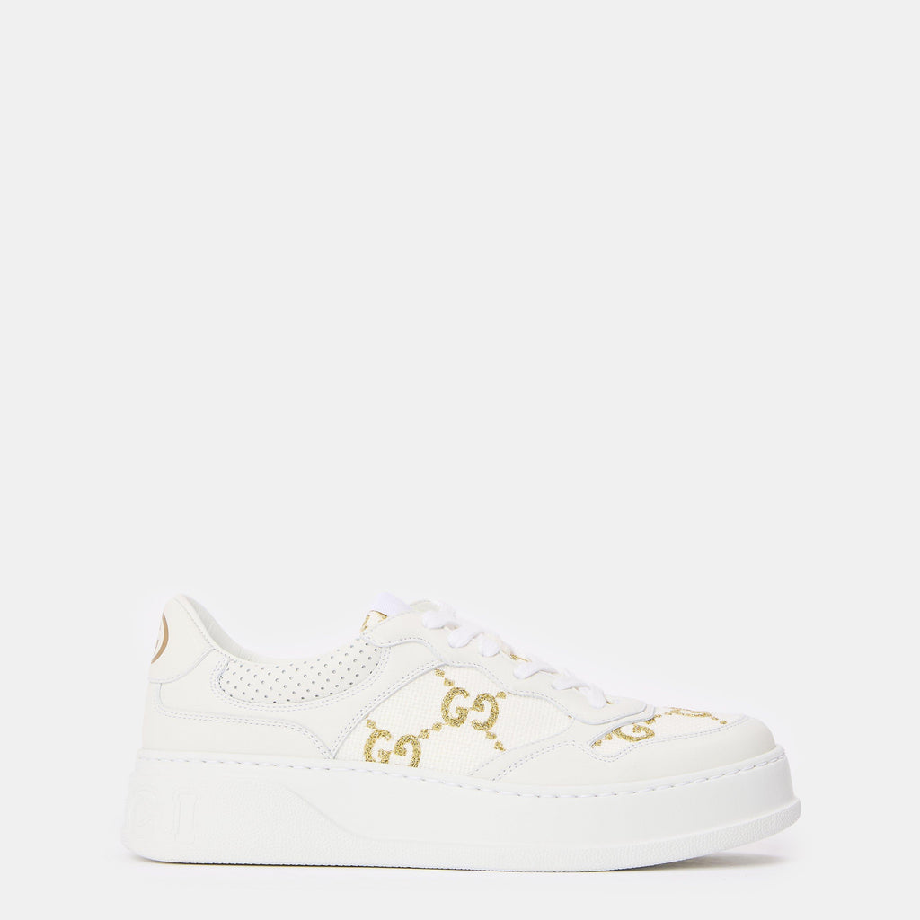 Women's GG Leather Trainers
