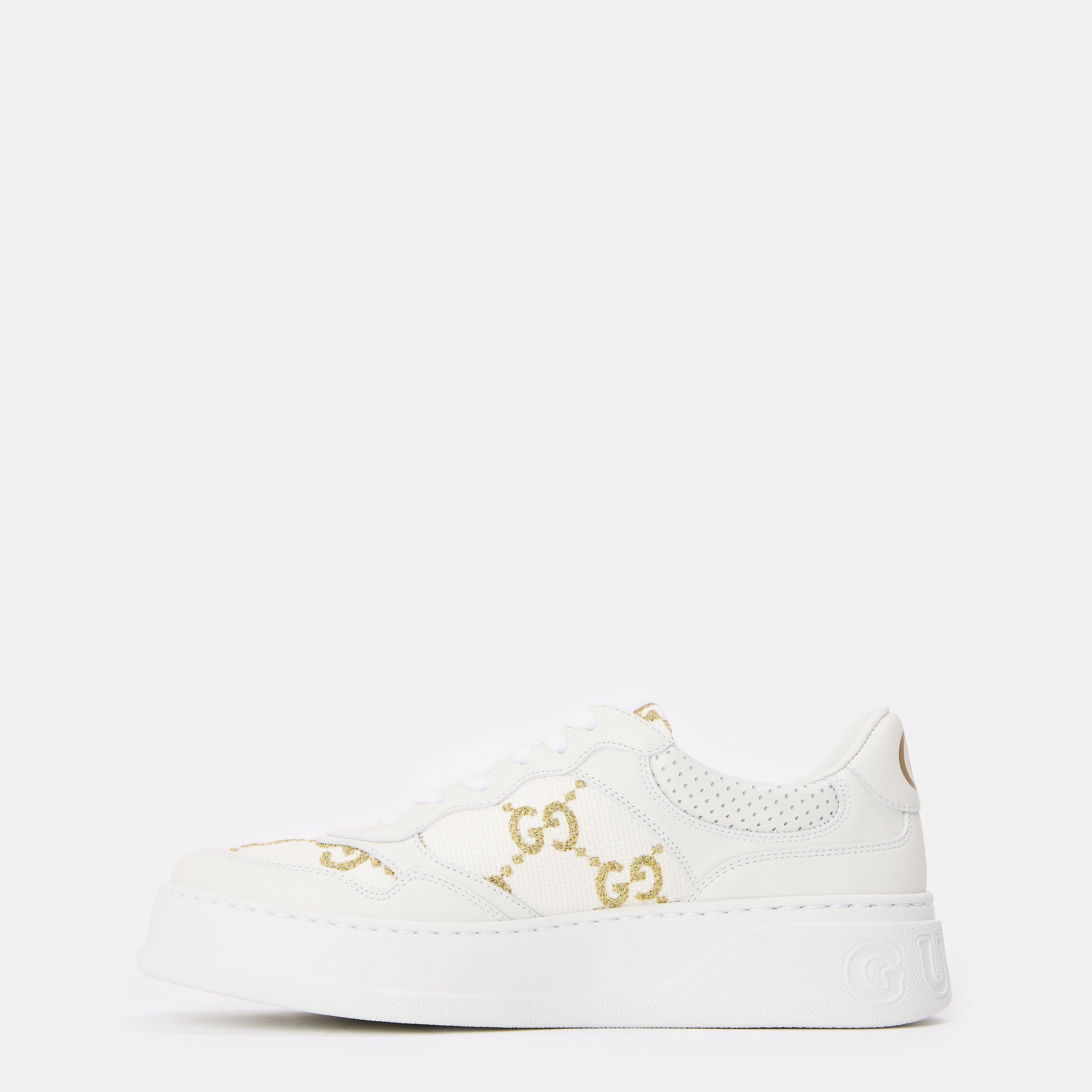 Women's GG Leather Trainers