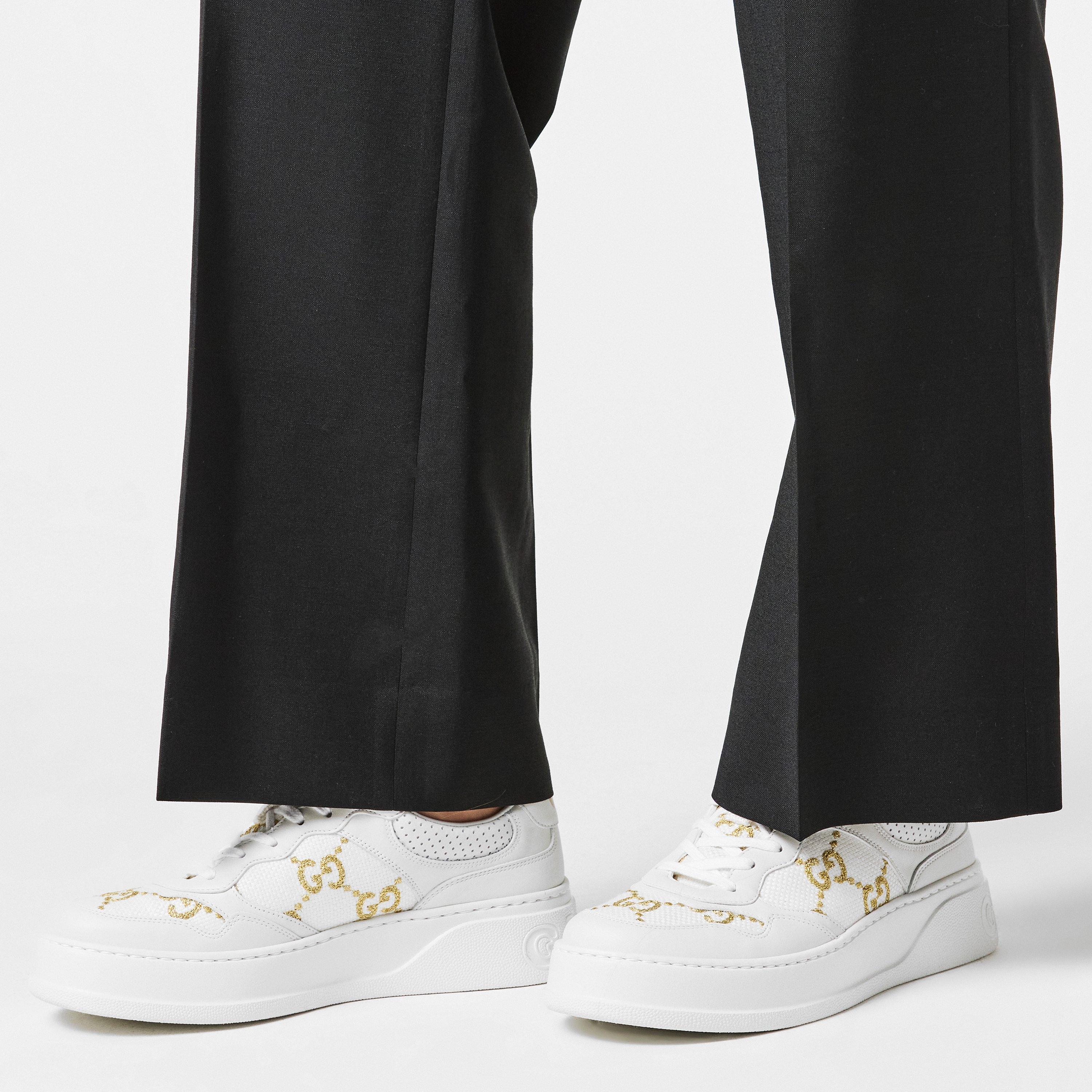 Women's GG Leather Trainers