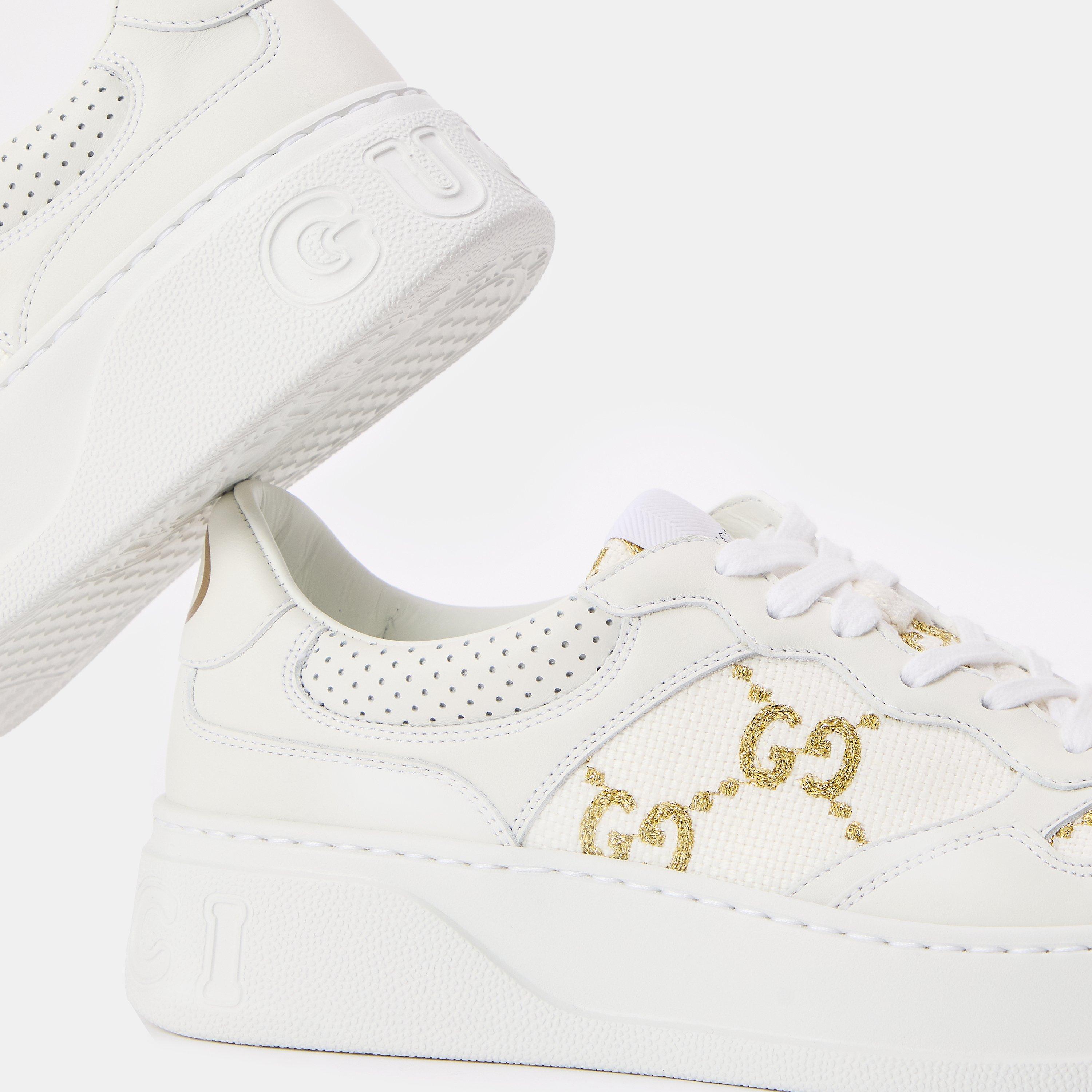 Women's GG Leather Trainers