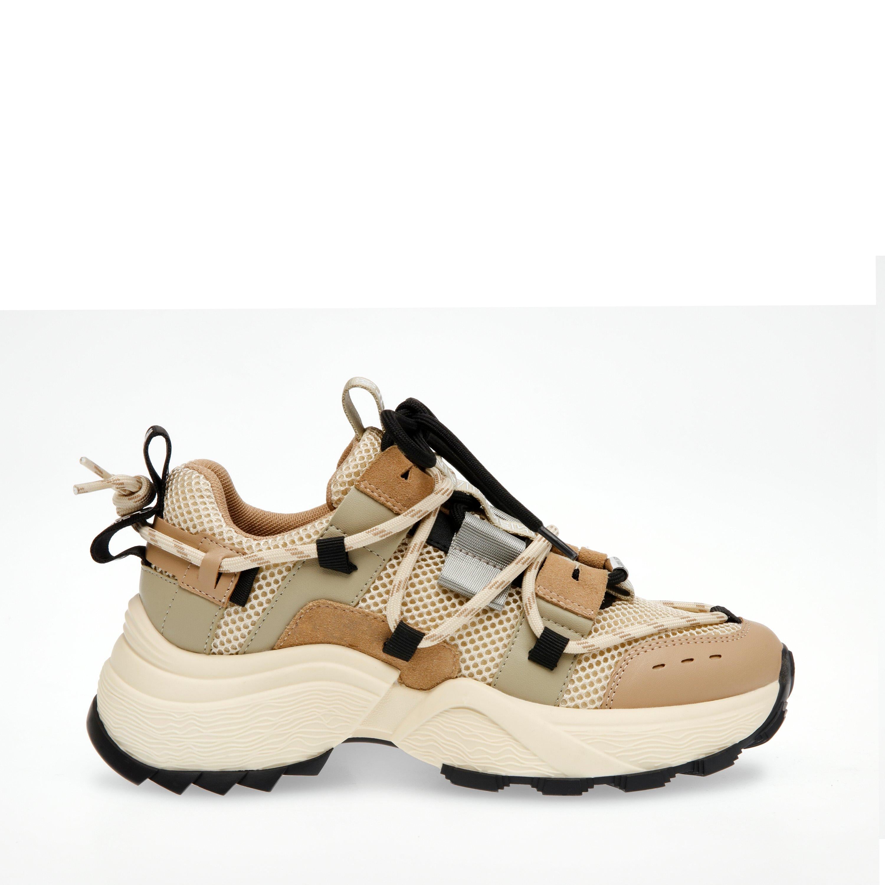 Tazmania Platform Lace-Up Chunky Trainers