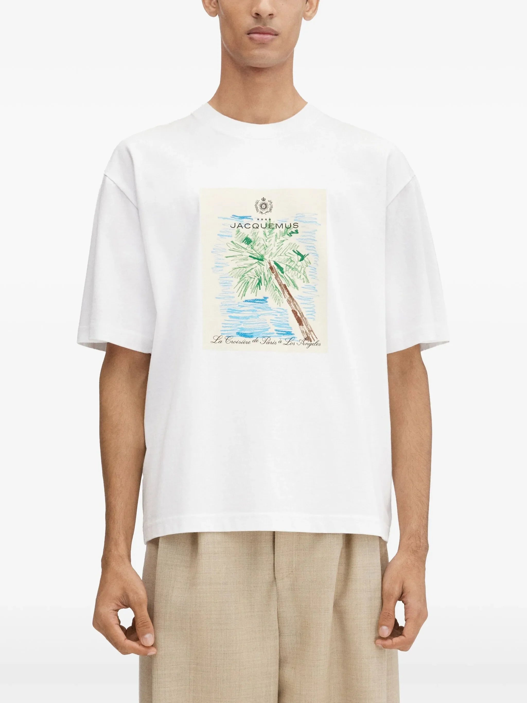 Jacquemus Le Marino T-Shirt in White