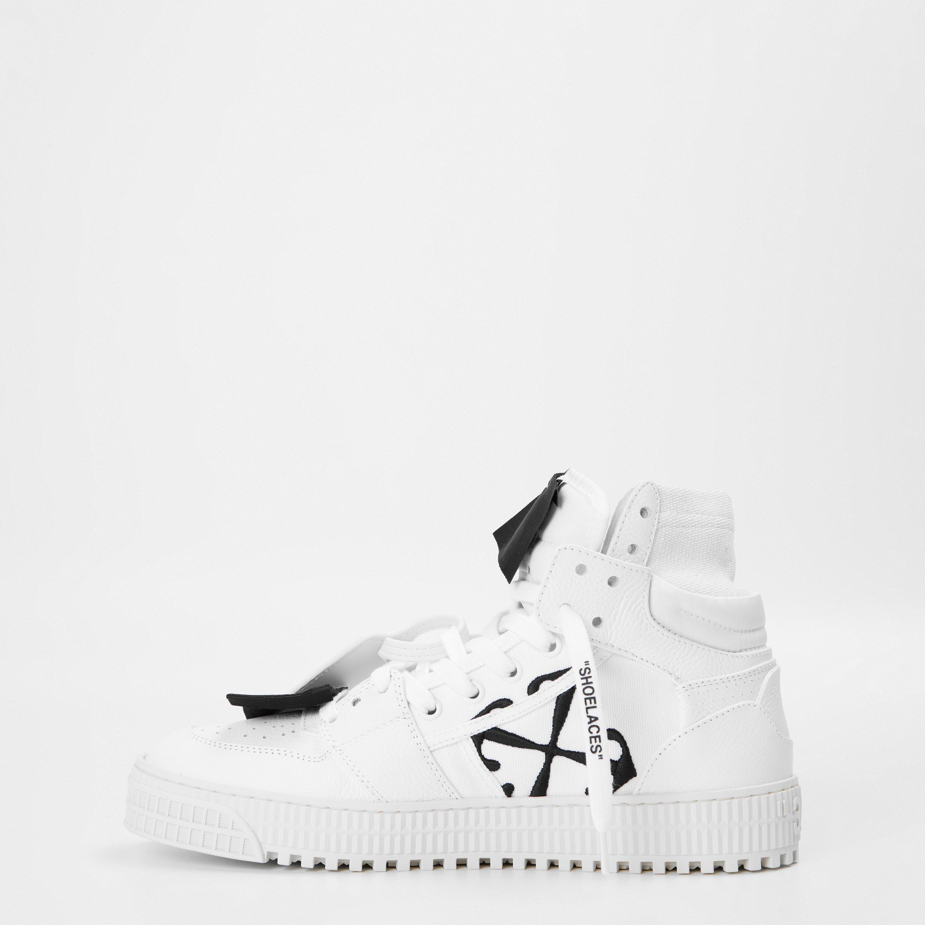 3.0 Court Leather Lace Up Low-Top Trainers