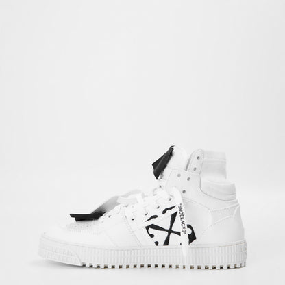 3.0 Court Leather Lace Up Low-Top Trainers