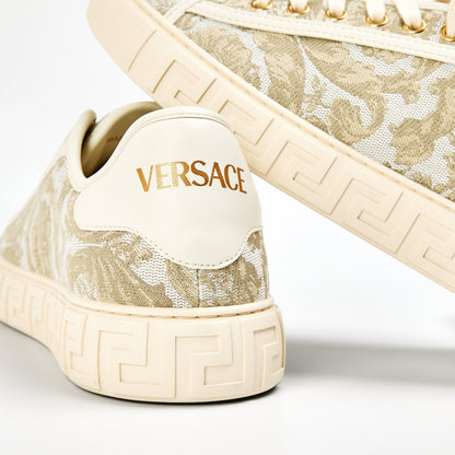 Pattern Cushioned Low-Top Trainers