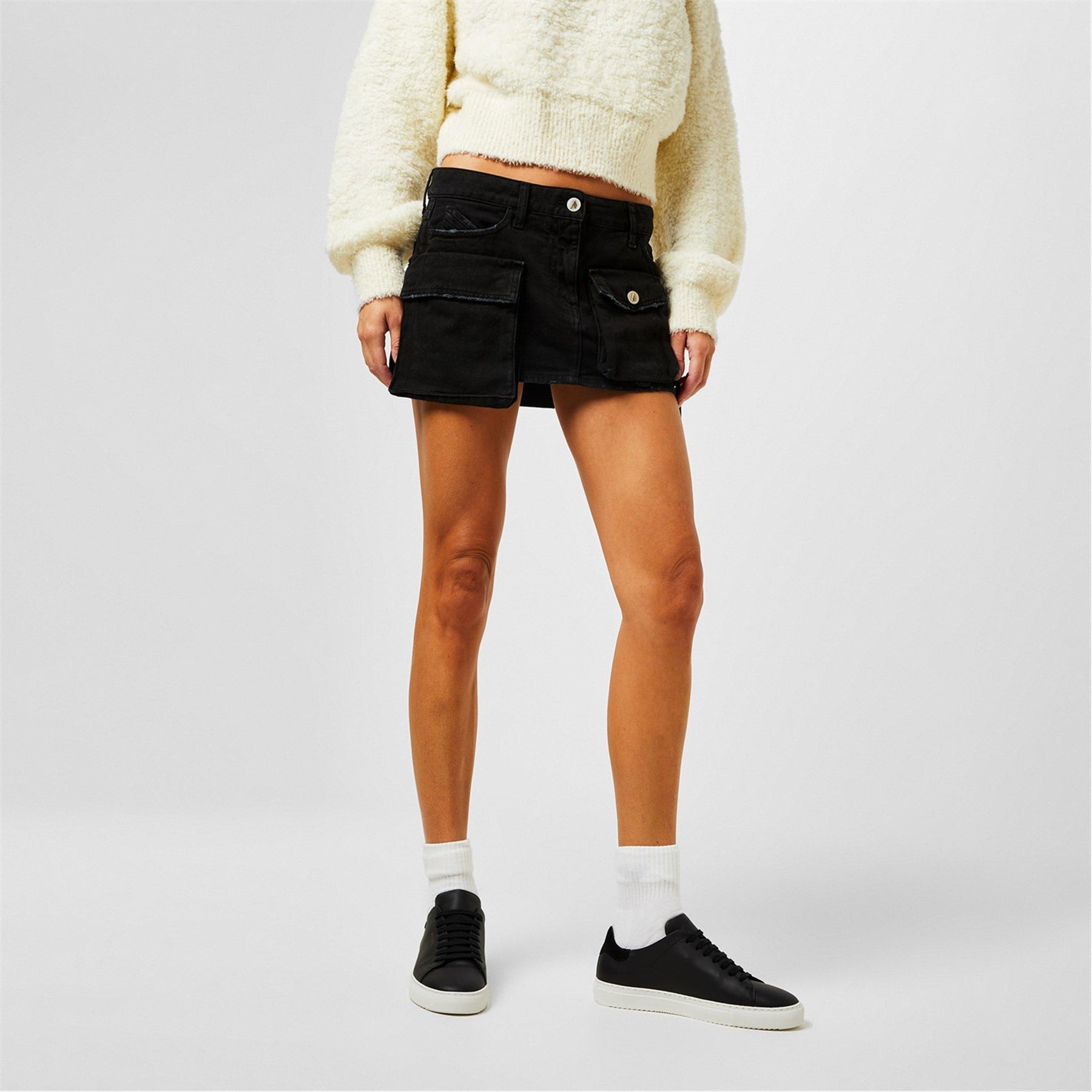 Women's Clean 90 Leather Trainers