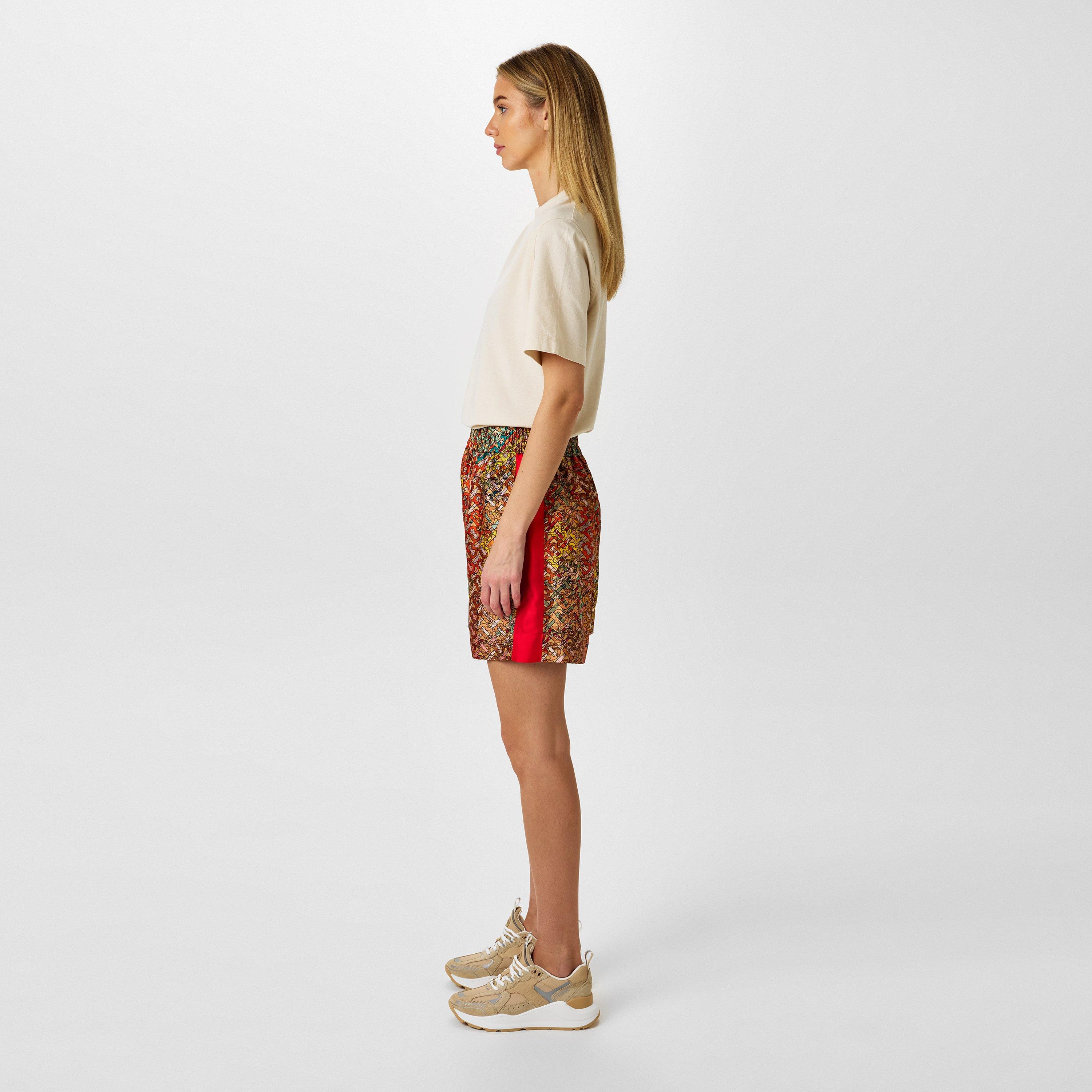 Panelled Lace-Up Suede Sneaker