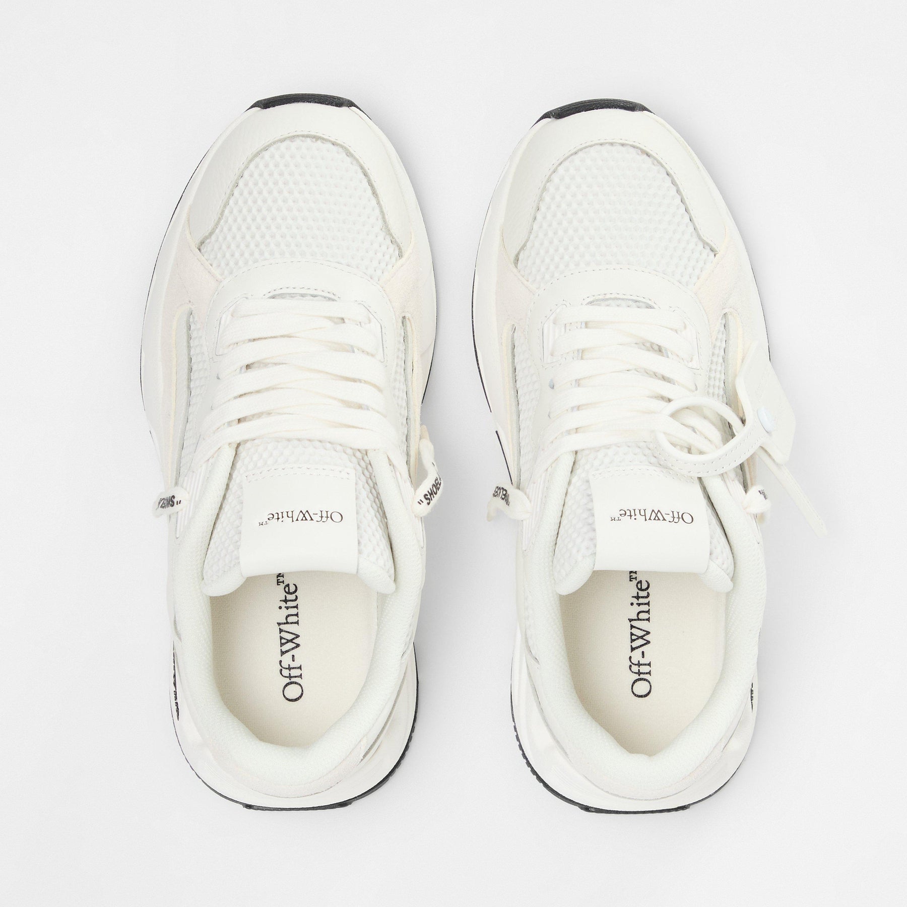 Women's Kick-Off Panelled Sneakers with Zip-Tie Tag