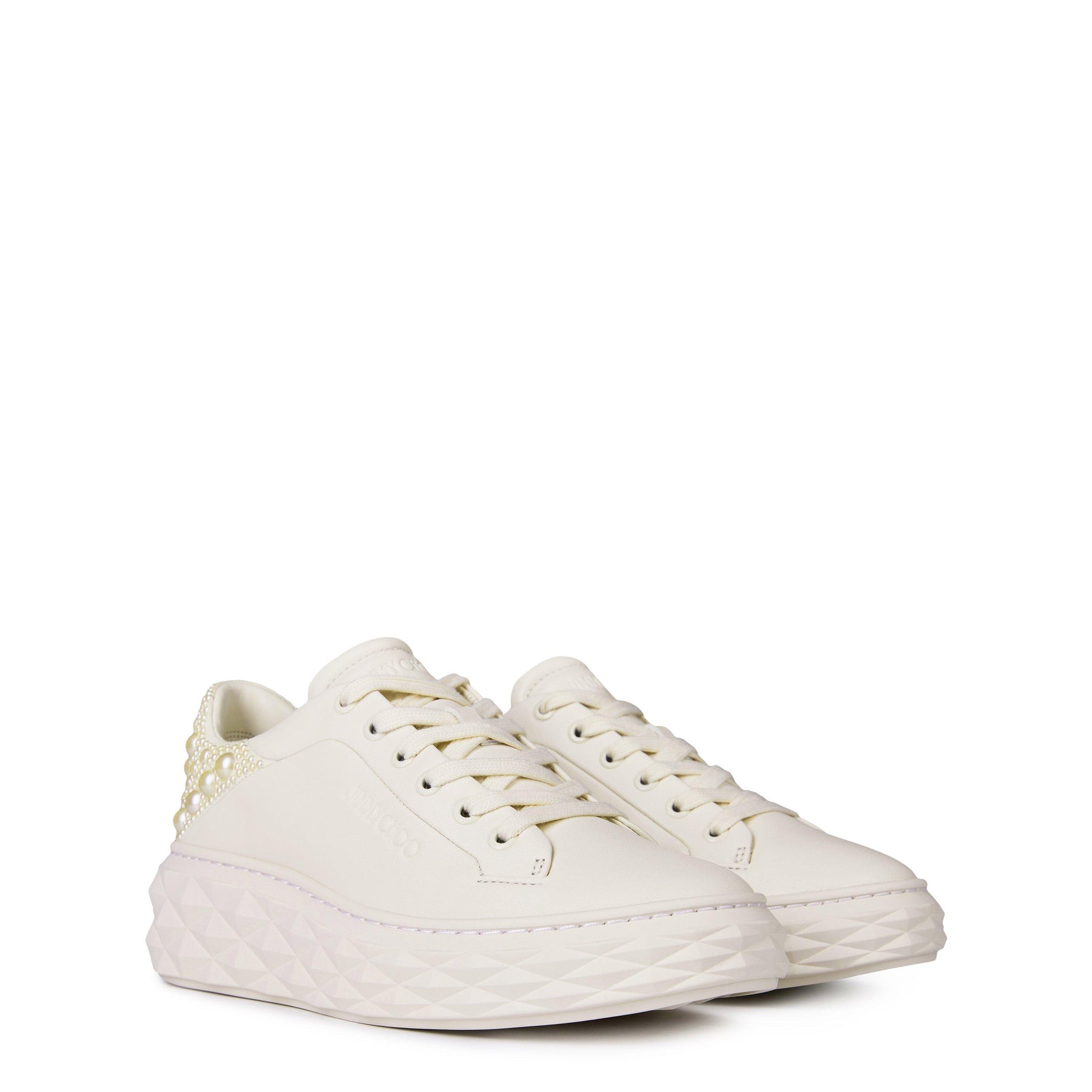 Diamond Maxi Ombre Leather Sneakers