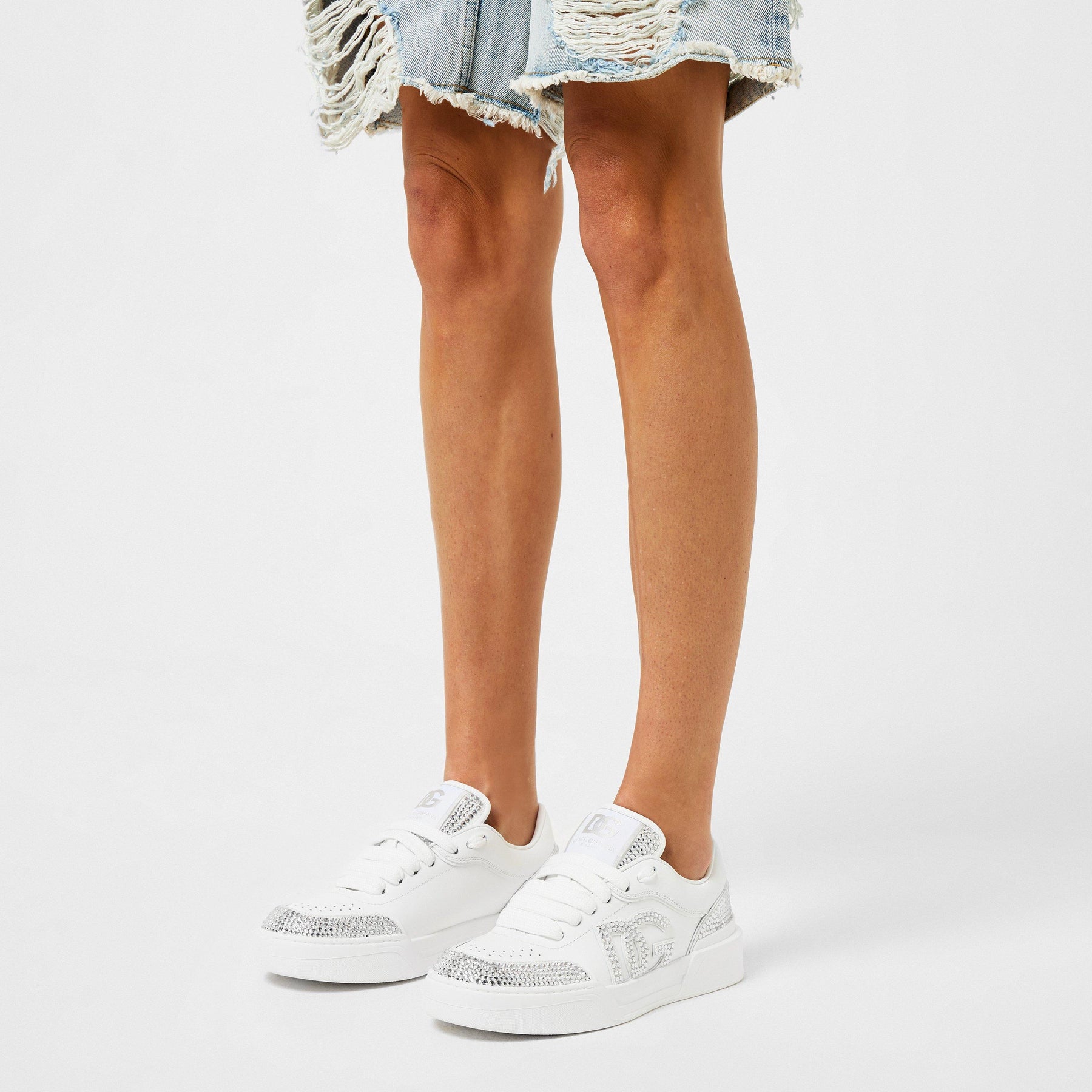 Calfskin New Roma Trainers