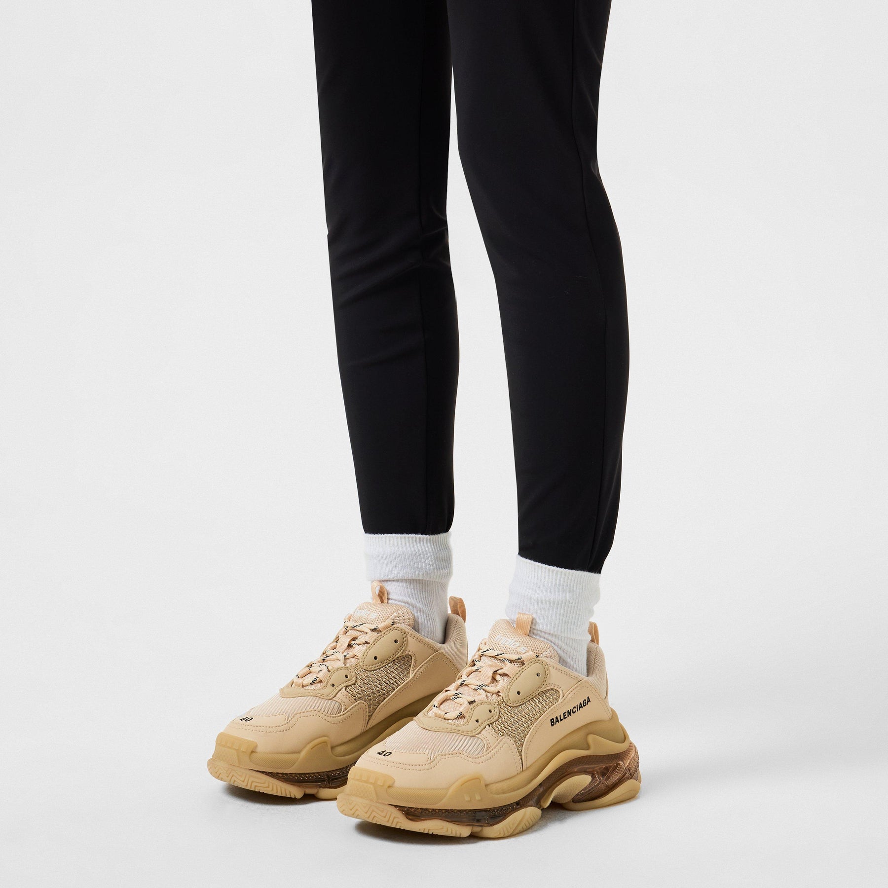 Triple S Clear Sole Trainers