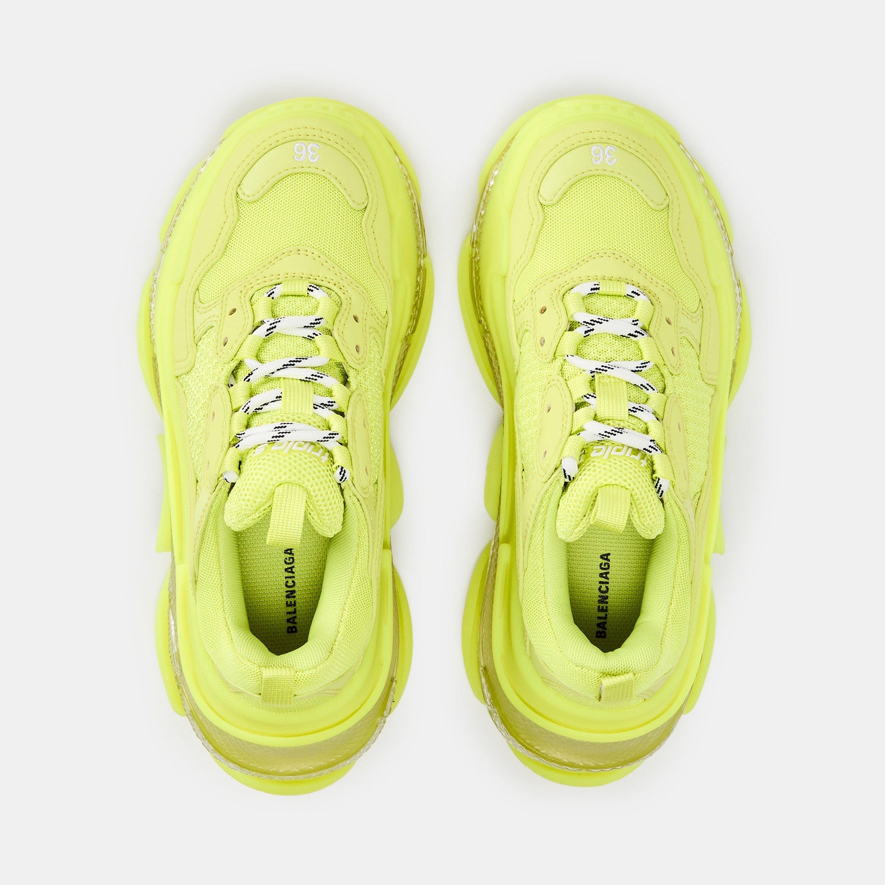 Triple S Clear Sole Trainers
