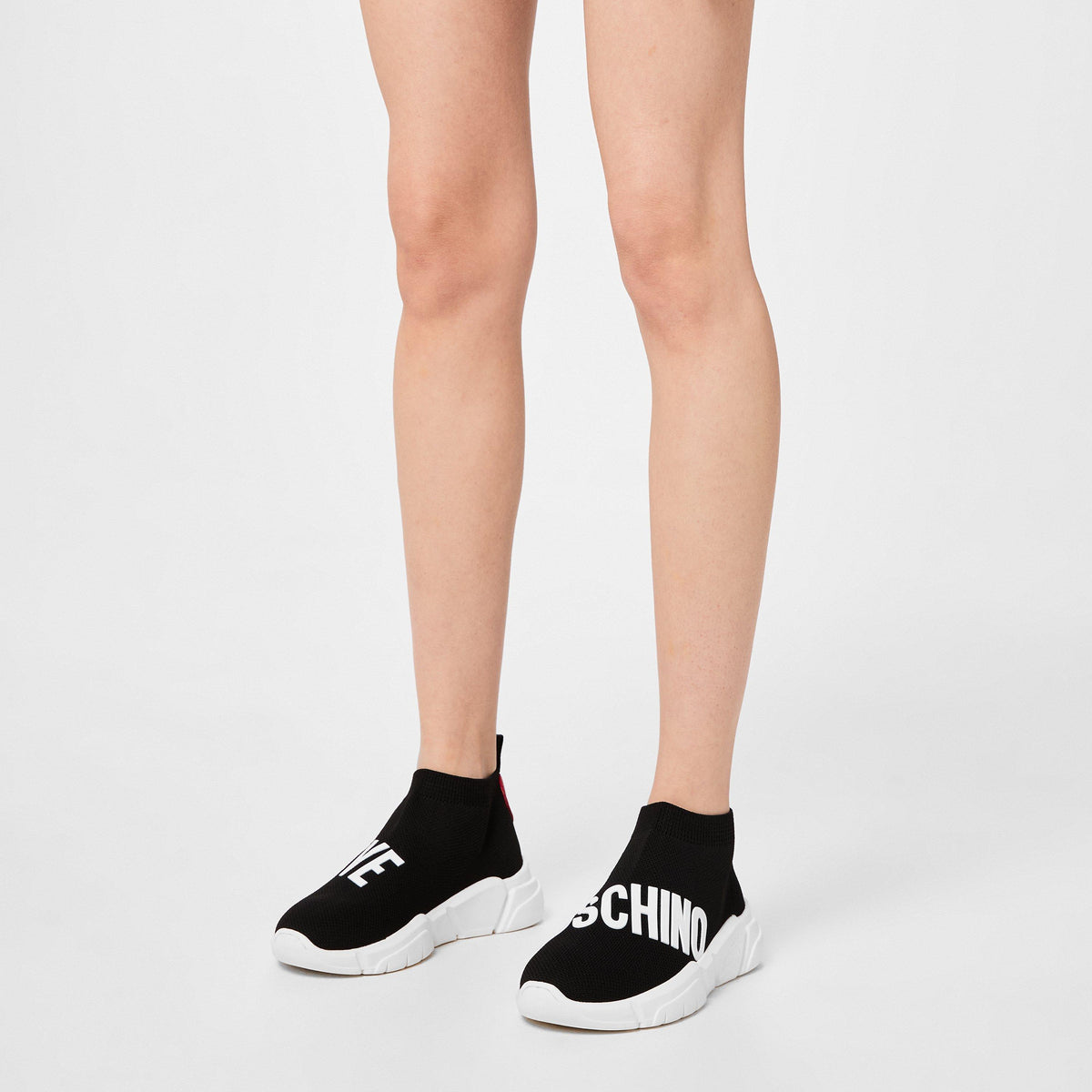 Logo Strap Sock Trainers