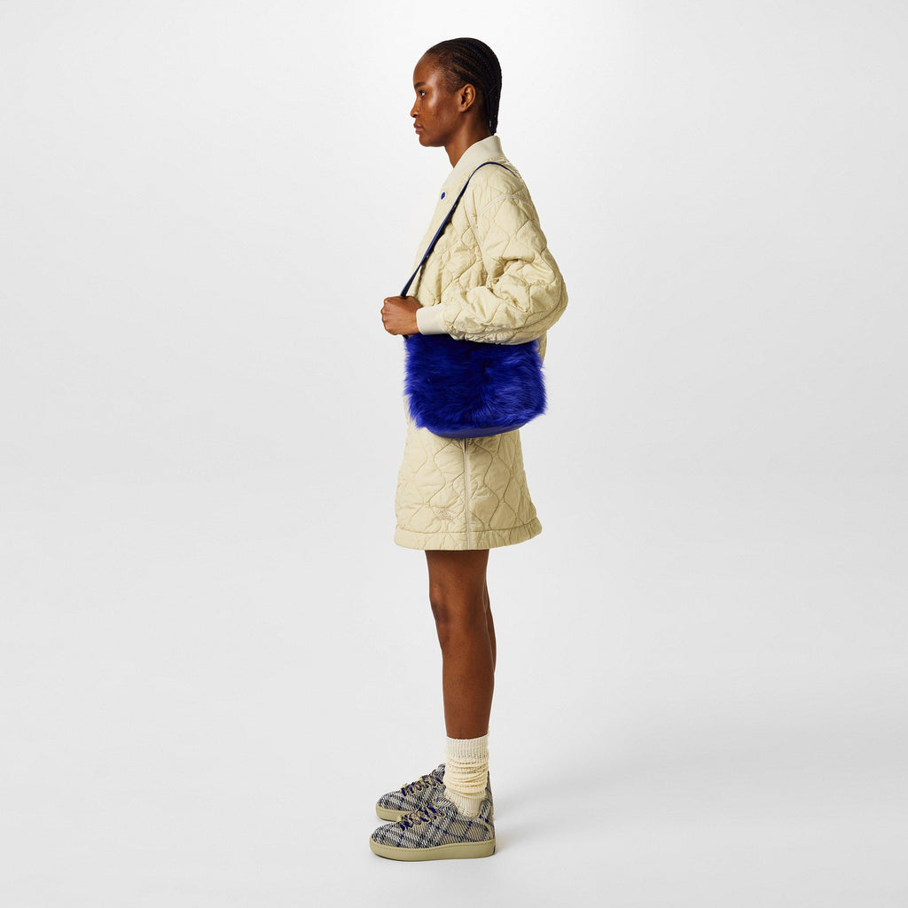 Check Knit Box Trainers