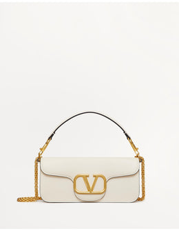 Valentino LOCO'SHOULDER BAG IN CALFSKIN LEATHER