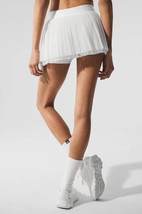 Mesh Baseline Tennis Skirt