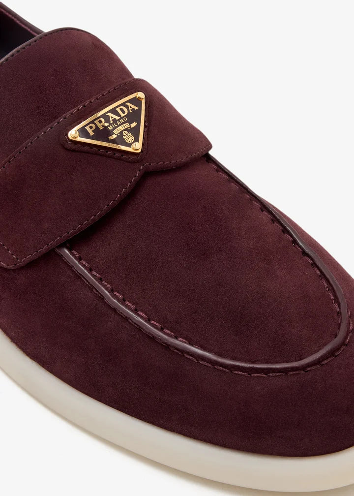 Prada Suede loafers