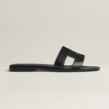 Oran sandal in Noir