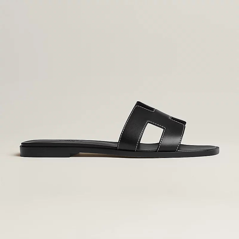 Oran sandal in Noir