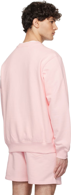 Pink Greek Temple Patch Classic Sweatshirt